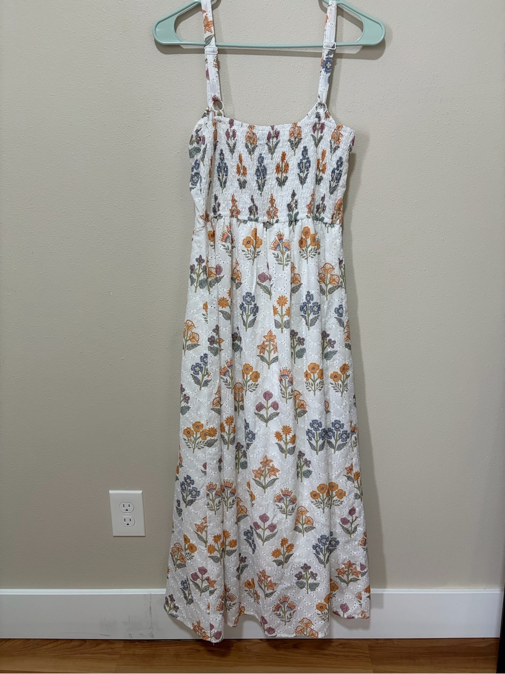 Petal & Pup Lorelei Floral Embroidered Maxi Sundress - Picture 3 of 4